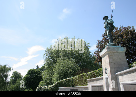 Abbey Park War Memorial à Evesham Worcestershire Royaume-uni. Banque D'Images