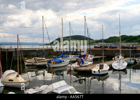 L'île noire l'Ecosse highlands east coast avoch Harbour Banque D'Images