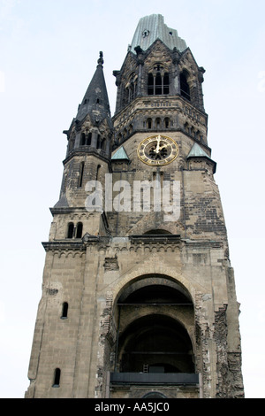 Allemagne Berlin Kaiser Wilhelm Memorial Church Banque D'Images