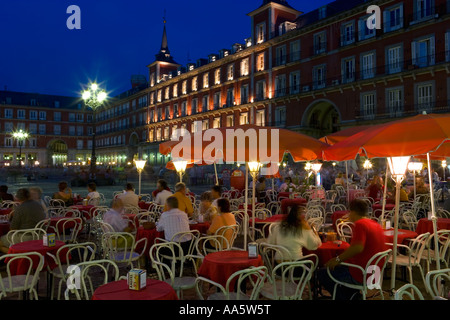 Plaza Mayor, Madrid, Espagne Banque D'Images