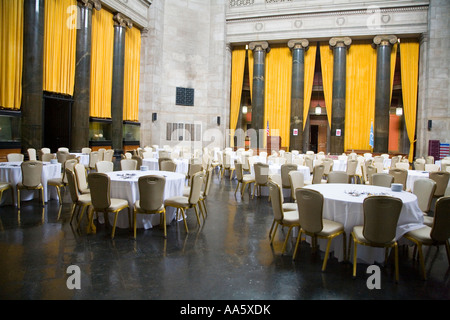 Intérieur de faible Memorial Library à l'université de Columbia Banque D'Images