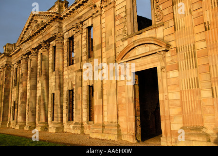 Sutton Scarsdale Hall Derbyshire en Angleterre. Banque D'Images