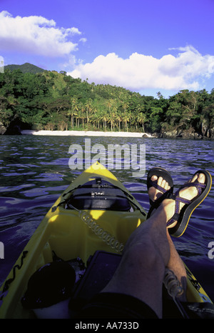 Kayak Kadavu Fuji Banque D'Images