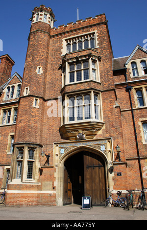 Selwyn College de Cambridge, en Angleterre. Banque D'Images