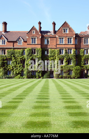 L'ancienne Cour, Selwyn College, Cambridge, Angleterre. Banque D'Images