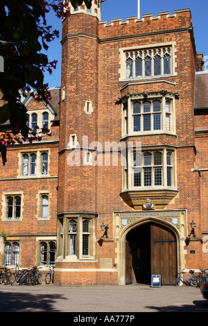 Selwyn College de Cambridge, en Angleterre. Banque D'Images