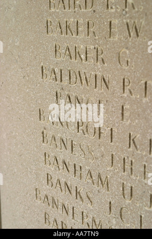 Les forces de l'Air britannique Runnymede Memorial Banque D'Images