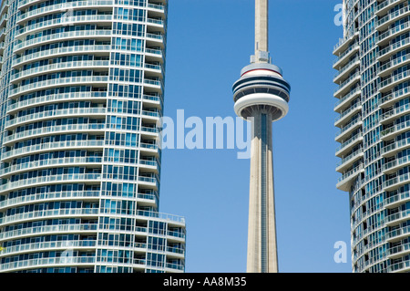C N Tower Toronto Canada Banque D'Images