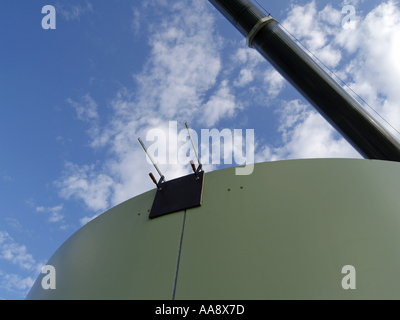 Windpark Parndorf, Autriche, la construction d'un moulin à vent Banque D'Images