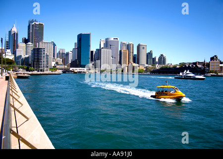 Quitter Sydney Harbour Banque D'Images