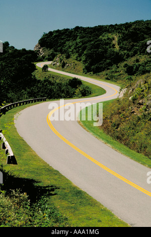 Elk201 2425 Caroline du Nord Blue Ridge Parkway Banque D'Images