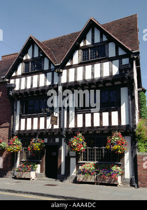 Nash's House et le site de la nouvelle Place Stratford Upon Avon Banque D'Images