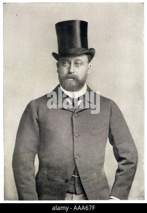 Édouard VII, 1841 - 1910. Roi d'Angleterre, 1901 - 1910. Banque D'Images