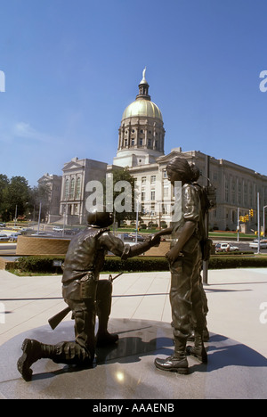 Atlanta GA Georgia State Capitol Building Banque D'Images