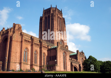 Anglican Cathedral Liverpool Banque D'Images