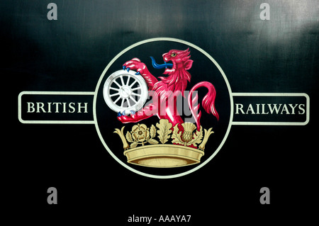Logo British Railways Banque D'Images