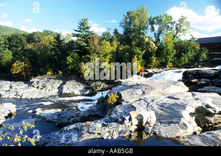 Shelburne Falls, Massachusetts, New England, USA Banque D'Images