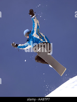 snowboarder Banque D'Images
