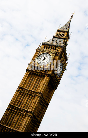 Le Palais de Westminster chambres du parlement et St Stephens accueil tour de l'horloge de Big Ben Banque D'Images