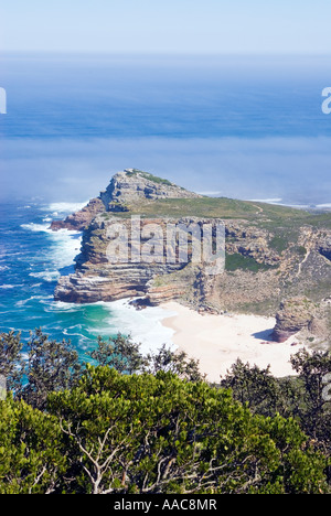 Vue depuis la pointe du Cap au Cap de Bonne-Espérance, Afrique du Sud Banque D'Images