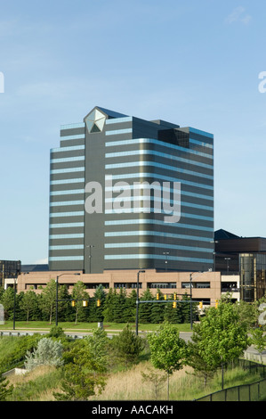 Siège mondial de Chrysler LLC à Auburn Hills Michigan USA Banque D'Images