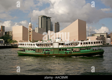 Le port de Hong Kong RAS de Chine Banque D'Images