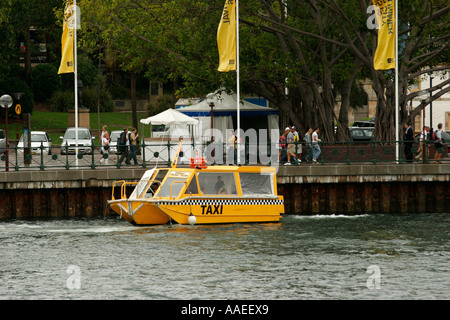 Taxi de l'eau du port de Sydney. Sydney Australie. Banque D'Images