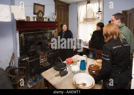 UK Angleterre West Midlands Dudley Black Country Museum cuisine maison chainmakers Banque D'Images