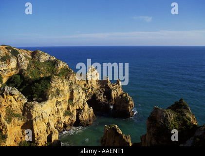 Point de Ponta da Piedade de piété près de Lagos Algarve Portugal Banque D'Images