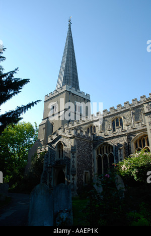 L'église St Mary Harrow on the Hill London England Banque D'Images