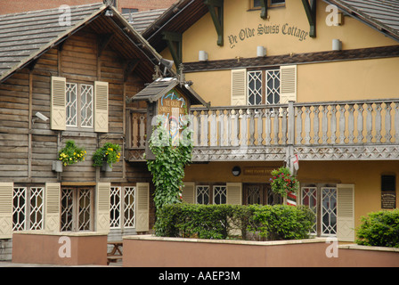 Ye Olde Swiss Cottage pub et restaurant London England Banque D'Images