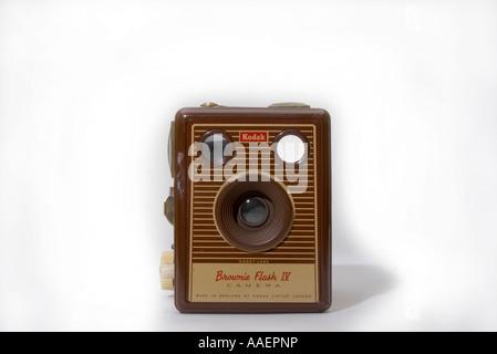 Ancien appareil photo brownie box Banque D'Images