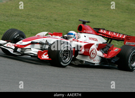 Anthony Davidson de l'écurie de Formule 1 Super Aguri 2007 Banque D'Images