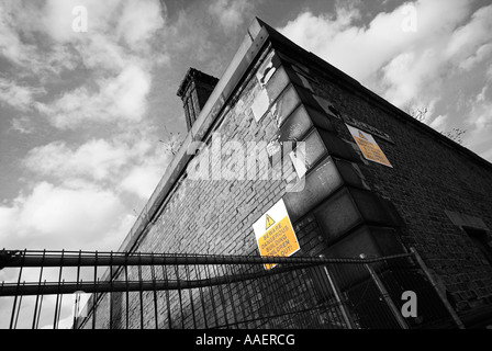 Ancienne station de police et d'incendie, Goulden Street, Manchester, UK, 4Rs Salford-manchester Banque D'Images