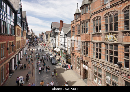 Eastgate Street, Chester Banque D'Images