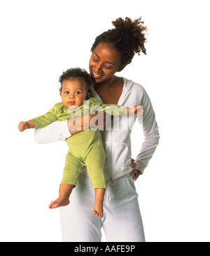 La mère et l'enfant Banque D'Images