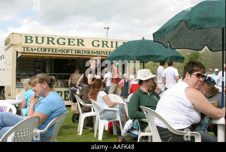 Festival vapeur Abergavenny South Wales Rally GB UK 2005 Banque D'Images