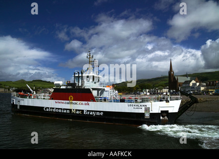 Caledonian MacBrayne, Ferry à Largs, ouest de l'Écosse, Royaume-Uni, Europe Banque D'Images