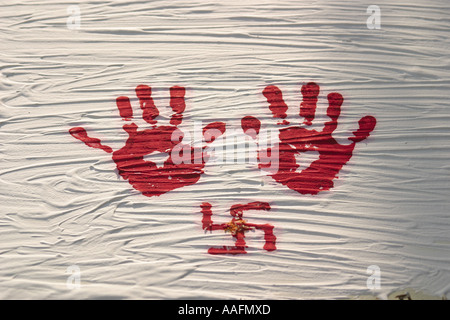 HPA78599 symbole auspicieux Svm Import & Export et deux bonne chance part imprime Banque D'Images