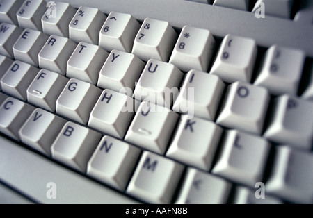 Un clavier d'ordinateur Banque D'Images