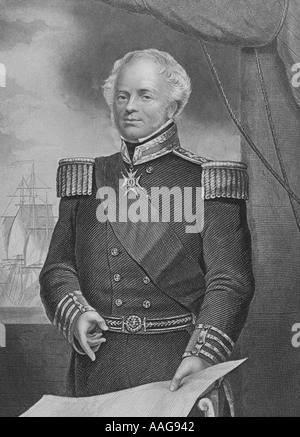 L'amiral Sir James Whitley Deans Dundas 1785 1862 Banque D'Images