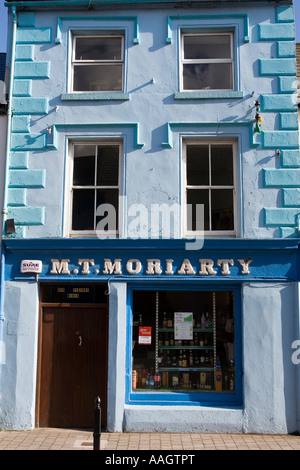 Irlande Le comté de Kerry Dingle Strand Street Moriartys Off Licence Banque D'Images