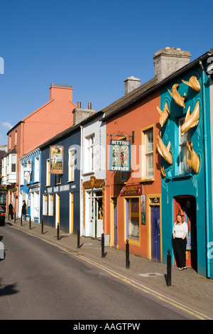 Irlande Le comté de Kerry Dingle boutiques dans Strand Street Banque D'Images