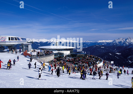 Plan de Corones Plan de Corones sommet Tyrol du Sud, Italie Banque D'Images