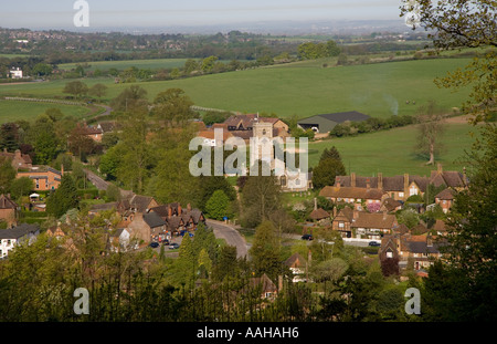 Essendine Village Hertfordshire UK peut Banque D'Images