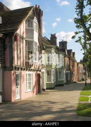 Le Causeway Horsham West Sussex England Banque D'Images