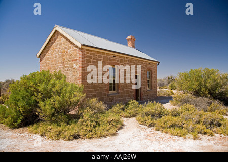 Cottage historique Coward Springs Oodnadatta Track Outback Australie Australie du Sud Banque D'Images