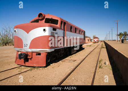 Old Ghan train Marree Oodnadatta Track Outback Australie Australie du Sud Banque D'Images