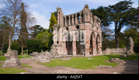 Abbaye de Dryburgh demeure de sir Walter Scott et le général Douglas Haig Scottish Borders UK Banque D'Images