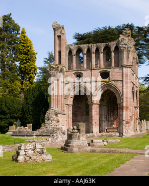 Abbaye de Dryburgh demeure de sir Walter Scott et le général Douglas Haig Scottish Borders UK Banque D'Images